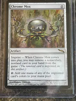 MTG: Chrome Mox Mirrodin Regular: Lightly Played (Excellent) - Image 1