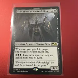 Vito, Thorn of the Dusk Rose - Core Set 2021 - MTG NM  - Image 1