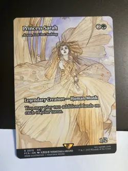 Princess Sarah Azusa Lost but Seeking (Showcase) Final Fantasy TTA MTG - Image 1