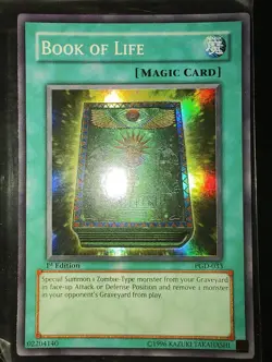 YuGiOh Book of Life Super Rare PGD-033 1st Edition Pharaonic Guardian NM - Image 1
