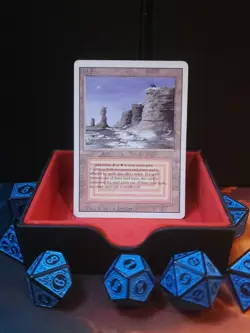 Plateau - Revised - LP Front - MP Back - Dual Land - Magic the Gathering - MTG - Image 1