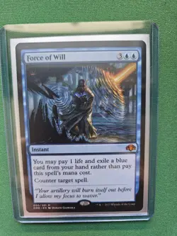 MTG Force of Will Dominaria Remastered 050/261 Regular Mythic - Image 1