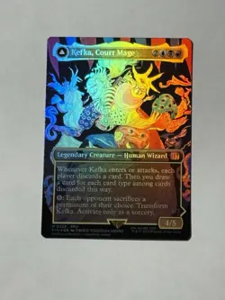 Kefka, Court Mage BORDERLESS FOIL FIN 322 Mythic (MTG Final Fantasy 2025) - Image 1