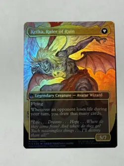 Kefka, Court Mage BORDERLESS FOIL FIN 322 Mythic (MTG Final Fantasy 2025) - Image 3