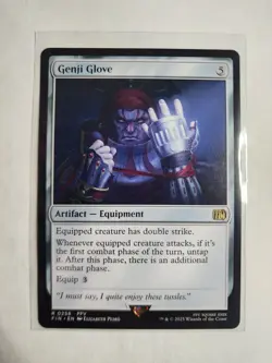 Magic The Gathering Final MTG Fantasy Fantasy  Genji Glove R0258 FIN - Image 1