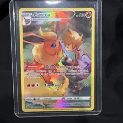 Flareon & Blue TG01/TG30 Brilliant Stars Trainer Gallery NM Rare Pokemon Card - Image 1