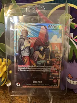 PSA Exclusive One Piece Card Game Shanks Leader OP09-001 Sealed ðŸ”¥ - Image 1