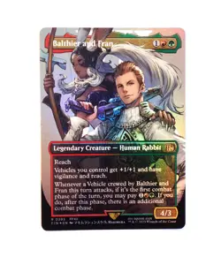 Balthier and Fran Extended Foil Card - Image 1