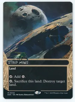 Strip Mine (Borderless) #0040 MTG Edge of Eternities Magic The Gathering - Image 1