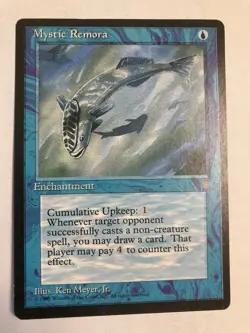Mystic Remora LP MTG Ice Age #87 - Image 1