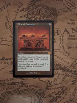 Altar of Dementia with Retro Art Magic the Gathering MTG The Brothers War LP - Image 1