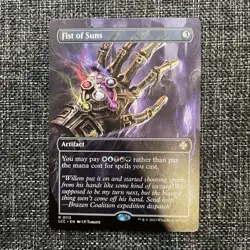 Fist of Suns MTG The Lost Caverns of Ixalan Commander Borderless VLP - Image 1