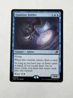 Quantum Riddler NON-FOIL Mythic EOE 0072 (MTG Edge of Eternities 2025) - Image 1