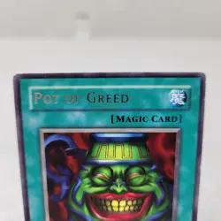 Yugioh Pot of Greed LOB-119 - Rare - Image 2