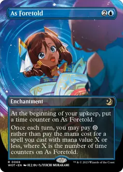 As Foretold (Anime Borderless) - 68 / English / Near Mint MTG - Image 1
