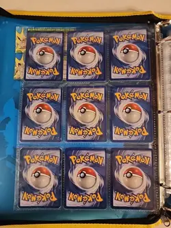 Pokemon Collection Binder Vintage Lot of Cards Holos Rares WoTC Prime Reverses - Image 2