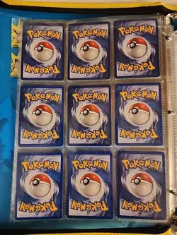 Pokemon Collection Binder Vintage Lot of Cards Holos Rares WoTC Prime Reverses - Image 7