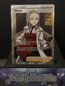 Pokemon Card Oleana 191/192 Sword & Shield Rebel Clash Trainer Near Mint - Image 3