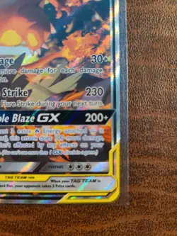 Reshiram & Charizard GX SM201 Promo Card Near Mint NM Condition - Image 13
