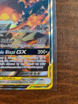 Reshiram & Charizard GX SM201 Promo Card Near Mint NM Condition - Image 4