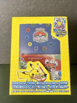 Pokemon Card Game World Championship 2023 Limited Yokohama Pikachu Deck - Image 1