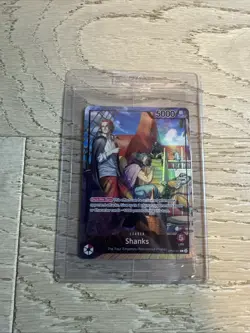 SHANKS One Piece TCG OP09-001 Promo PSA Magazine Limited Edition Sealed Card - Image 1