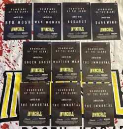 Invincible SDCC 2025 Keepsake Guardians Of The Globe Cards Limited To 100 - Image 10