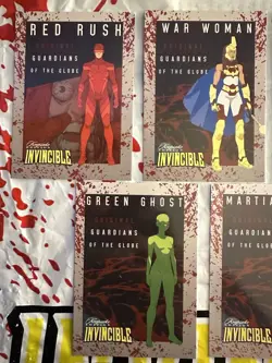 Invincible SDCC 2025 Keepsake Guardians Of The Globe Cards Limited To 100 - Image 2