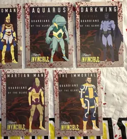 Invincible SDCC 2025 Keepsake Guardians Of The Globe Cards Limited To 100 - Image 3