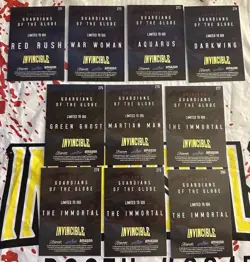 Invincible SDCC 2025 Keepsake Guardians Of The Globe Cards Limited To 100 - Image 5