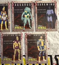 Invincible SDCC 2025 Keepsake Guardians Of The Globe Cards Limited To 100 - Image 8