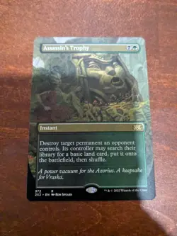 MTG: Assassin's Trophy BORDERLESS #372, NM Double Masters 2022 Card!! - Image 5