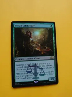 Sylvan Safekeeper  Rare Human Wizard. MH3 Magic the Gathering Card. - Image 7