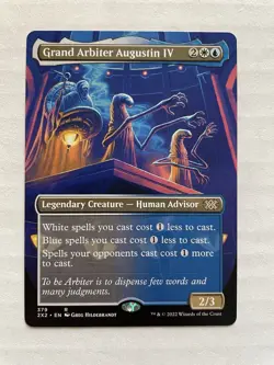 MTG  Grand Arbiter Augustin IV BORDERLESS  379  2X2 - Image 1