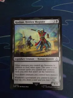 MTG Roshan, Hidden Magister [Assassin's Creed, Near Mint] - Image 1