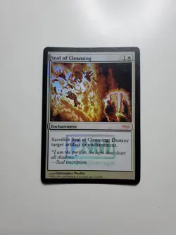 MTG Magic FOIL Seal of Cleansing FNM Promo LP - Image 3