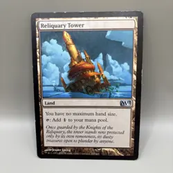 2x Wizard Coast Magic The Gathering Base Set Reliquary Tower 227/249 - Image 6