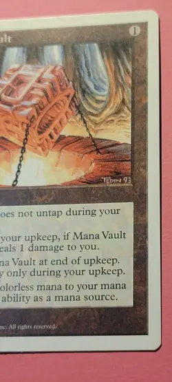 Mana Vault Fifth Edition 5th MTG Magic the Gathering Mark Tedin - Image 18