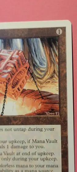 Mana Vault Fifth Edition 5th MTG Magic the Gathering Mark Tedin - Image 3