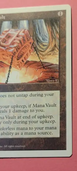 Mana Vault Fifth Edition 5th MTG Magic the Gathering Mark Tedin - Image 4