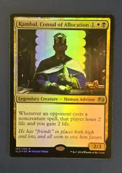 Kambal, Consul of Allocation - LP - Foil - MTG Kaladesh - Image 1