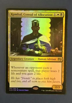 Kambal, Consul of Allocation - LP - Foil - MTG Kaladesh - Image 3