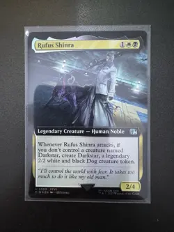 MTG - 1x Rufus Shinra - Extended Art Foil Final Fantasy NM - Image 3
