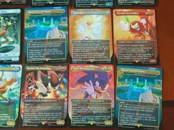 Magic MTG Secret Lair x Sonic The Hedgehog Foil Bundle Edition IN HAND - Image 5