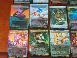 Magic MTG Secret Lair x Sonic The Hedgehog Foil Bundle Edition IN HAND - Image 9