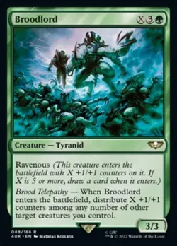 Broodlord ~ Commander: Warhammer 40,000 [ NearMint ] [ Magic MTG ] - Image 1