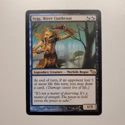 MTG Magic Sygg, River Cutthroat Shadowmoor LP - Image 3
