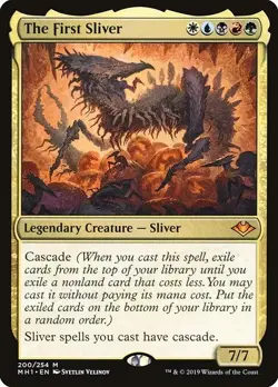 The first Sliver  Custom Commander Deck MTG Magic The Gathering - Image 11