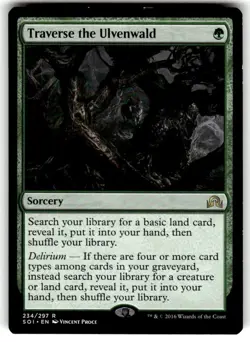 Traverse the Ulvenwald Shadows over Innistrad Regular MTG - Image 1
