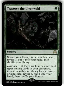 Traverse the Ulvenwald Shadows over Innistrad Regular MTG - Image 3